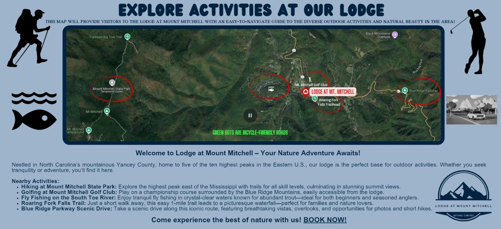 Busick Lodge At Mount Mitchell المظهر الخارجي الصورة